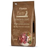 Fitmin dog Purity Rice Senior&Light Venison&Lamb - 12 kg - Granuly pre psov
