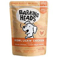 Kapsička pre psov Barking Heads Bowl Lickin’ Chicken kapsička 300 g
