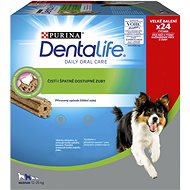 Maškrty pre psov Dentalife medium Multipack 24 ks