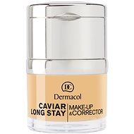 Make-up DERMACOL Caviar Long Stay Make-Up & Corrector Fair 30 ml - Make-up