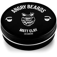 ANGRY BEARDS Lee Man Go Matt Clay 120 g - Íl na vlasy
