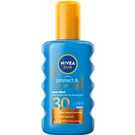 NIVEA SUN Protect & Bronze Spray SPF 30 200 ml - Sprej na opaľovanie