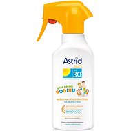 ASTRID SUN Rodinné mlieko na opaľovanie spray SPF 30 300 ml - Mlieko na opaľovanie