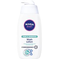 Detský sprchový gél NIVEA BABY Pure & Sensitive Wash Lotion 500 ml