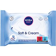 NIVEA Baby Soft & Cream 63 ks - Detské vlhčené obrúsky