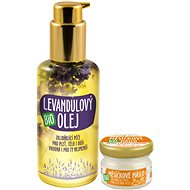 PURITY VISION Bio Levanduľový olej 100 ml + Bio Nechtíkové maslo 20 ml - Kozmetická sada