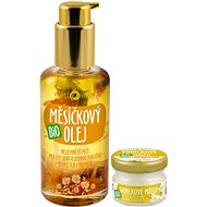 PURITY VISION Bio Nechtíkový olej 100 ml + Bio Vanilkové maslo 20 ml - Kozmetická sada