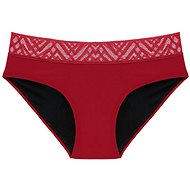 PINKE WELLE "Moře" červené - silná menstruace - Menštruačné nohavičky