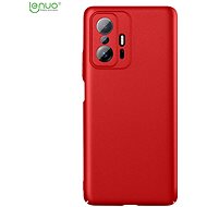 Kryt na mobil Lenuo Leshield pre Xiaomi Mi 11T/11T Pro, červený