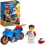 LEGO® City 60298 Kaskadérska motorka s raketovým pohonom - LEGO stavebnica