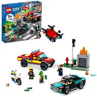 LEGO® City 60319 Hasiči a policajná naháňačka - LEGO stavebnica