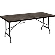 LA PROROMANCE  Stôl záhradný kempingový W180, hnedý 180 cm - Kempingový stôl