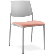 LD Seating Seance Art bielo/lososová