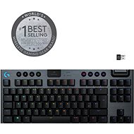Logitech G915 LIGHTSPEED Tenkeyless Wireless RGB GL Linear US INTL, Carbon - Gaming Keyboard
