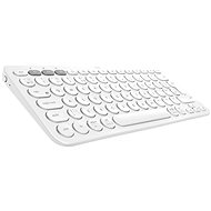 Klávesnica Logitech Bluetooth Multi-Device Keyboard K380, biela – UK