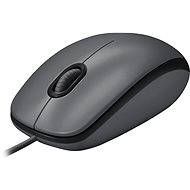 Myš Logitech Mouse M100 sivá
