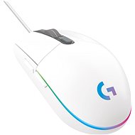 Herná myš Logitech G102 Lightsync, white - Herní myš
