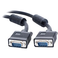Video kábel Tienený kábel prepojovací VGA k monitoru 15M/15M 1.8m