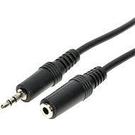 PremiumCord jack M 3.5 ->jack F 3.5, 5m - Audio kábel