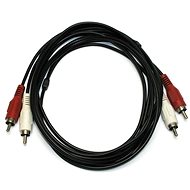 Audio kábel OEM 2x cinch, prepojovací, 2.5 m - Audio kabel
