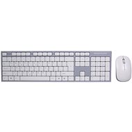 Set klávesnice a myši EVOLVEO WK-180 bielo-šedá