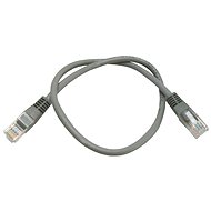 Datacom, CAT5E UTP sivý 0,5 m - Sieťový kábel