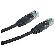 Sieťový kábel Datacom, CAT6, UTP, 0,5 m, čierny - Síťový kabel