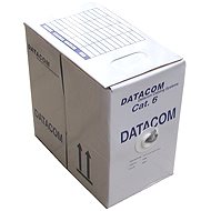 Datacom, drôt, CAT6, FTP, LSOH, 305m/cievka
