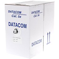 Sieťový kábel Datacom, licna (lanko), CAT5E, FTP, 305 m/box