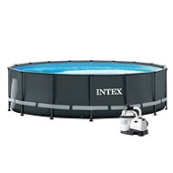 INTEX Florida Premium Grey 4,88 × 1,22 m + PF Sand 4 vrátane. príslušenstval. –  Intex 28324 - Bazén