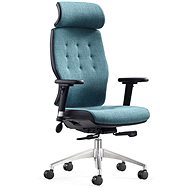 MOSH Elite H modro-čierna - Kancelárska stolička