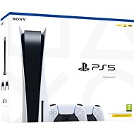 PlayStation 5 + 2× DualSense Wireless Controller - Herná konzola