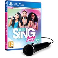 Lets Sing 2022 + 1 microphone – PS4 - Hra na konzolu