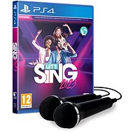 Hra na konzolu Lets Sing 2023 + 2 microphone – PS4