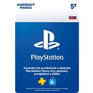 Dobíjacia karta PlayStation Store – Kredit 5 EUR – SK Digital