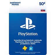 Dobíjacia karta PlayStation Store – Kredit 50 EUR – SK Digital