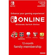 365 Days Online Membership (Family) – Nintendo Switch Digital - Dobíjacia karta
