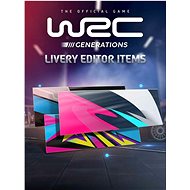 WRC Generations – Livery Editior Extra Items – PC DIGITAL - Herný doplnok
