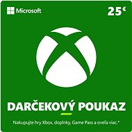 Xbox Live Darčeková karta v hodnote 25 Eur - Dobíjacia karta