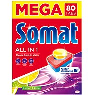 Tablety do umývačky Somat All in 1 tablety do umývačky 80 ks