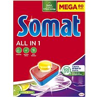 SOMAT All in 1 Lemon & Lime 80 ks - Tablety do umývačky