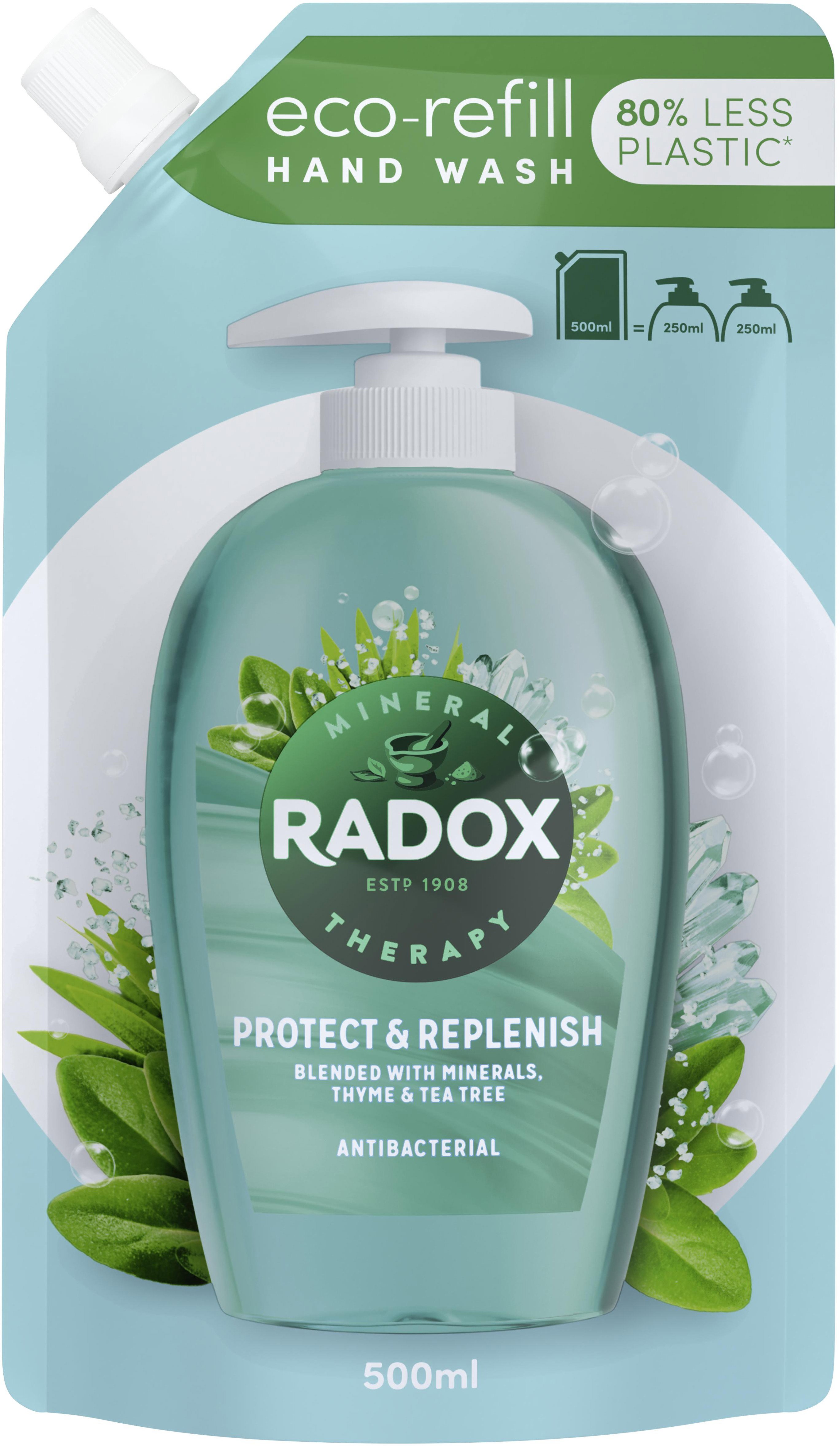 RADOX Anti-bacterial Handwash Feel Hygienic & Replenishing náplň 500 ml - Tekuté mydlo