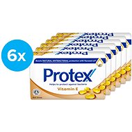 PROTEX Vitamin E s prirodzenou antibakteriálnou ochranou 6× 90 g - Tuhé mydlo