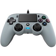 Gamepad Nacon Wired Compact Controller PS4 – strieborný