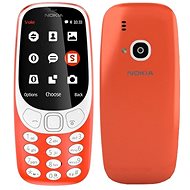 Nokia 3310 (2017) Red Dual SIM - Mobilný telefón