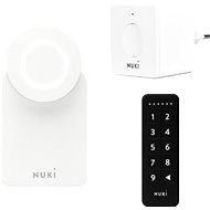NUKI Smart Lock 3.0 +  Bridge biely + Keypad - Smart zámok