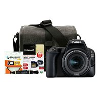 Canon EOS 200D čierny + 18–55 mm IS STM + Canon Starter Kit
