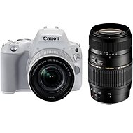Canon EOS 200D biely + 18–55 mm IS STM + Tamron 70–300 mm