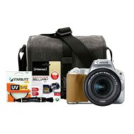 Canon EOS 200D strieborný + 18–55 mm IS STM + Canon Starter Kit