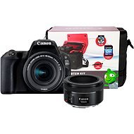 Canon EOS 200D čierny + 18-55 mm IS STM + 50 mm f/1,8 STM + Canon Starter Kit